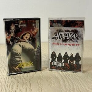 Anthrax Attack of the Killer B's & Spreading The Disease Cassettes 1985  1991